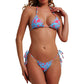 Dorothy Tie Side Bikini Photo Set