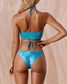 Lorelei Cross Strap Halter Bikini Photo Set