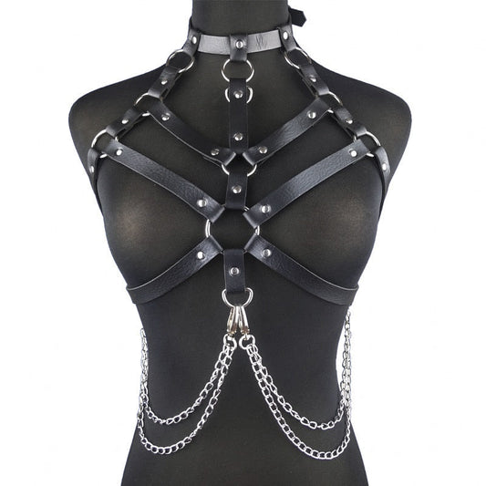 Bianca's Chain Chest Harness Photo Set