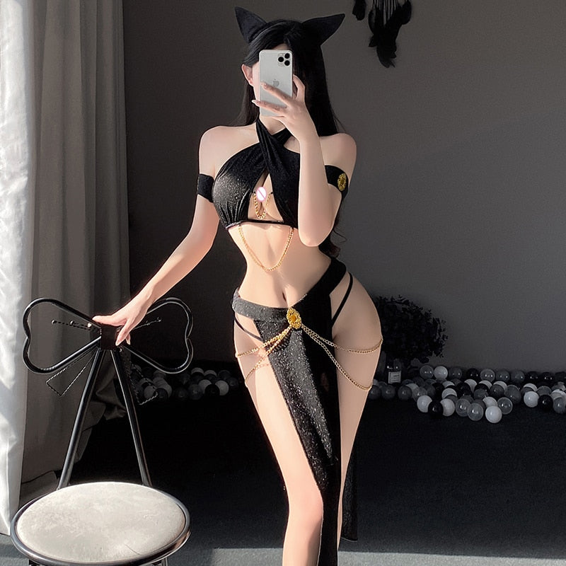 Le cosplay de chat sexy de Zendaya